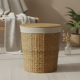Straw Laundry Basket M